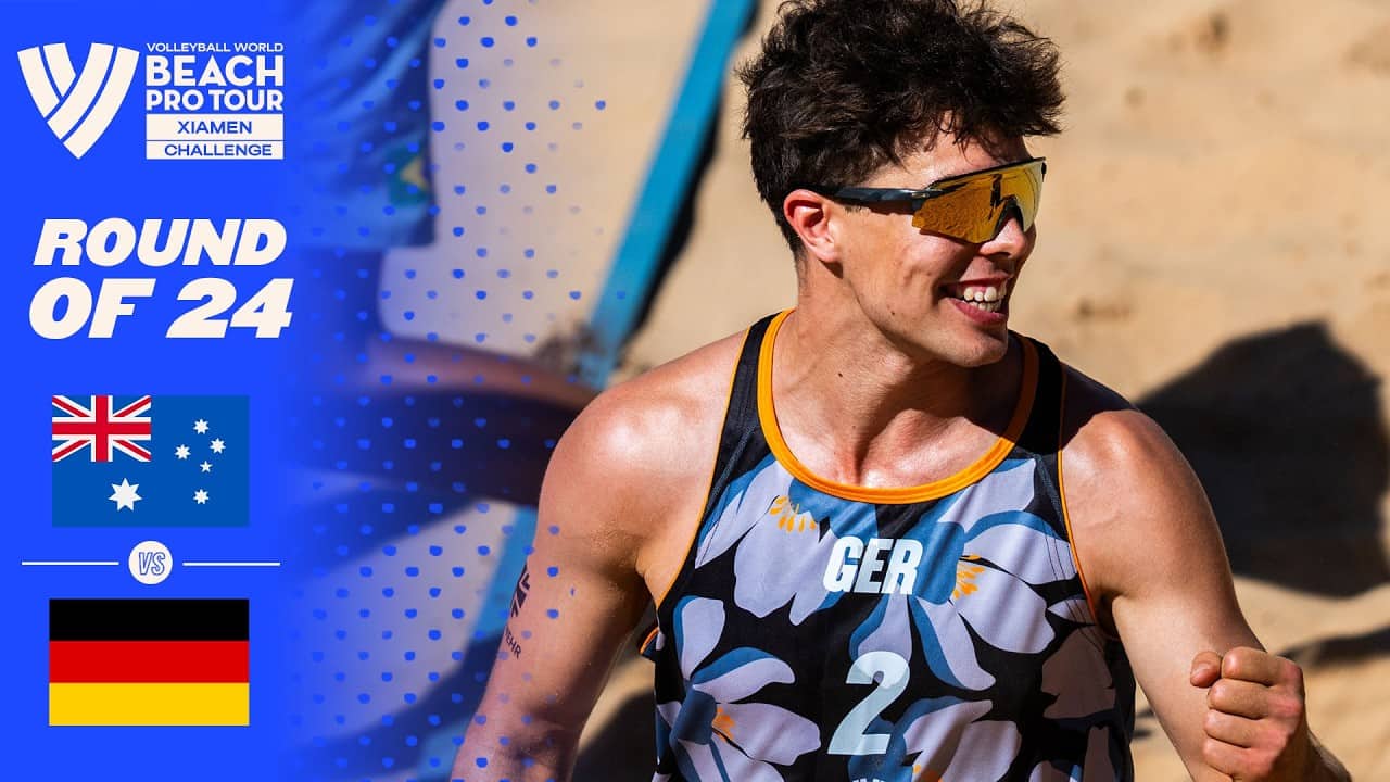 Potts/Pearse vs. Just/Wüst - Round of 24 Highlights | Xiamen 2026 #BeachProTour