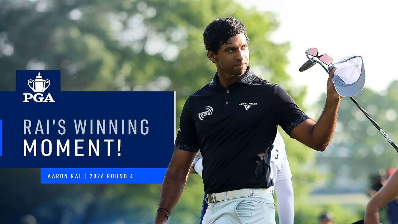 Aaron Rai's Winning Moment on 18th Hole! | 2026 PGA Championship
