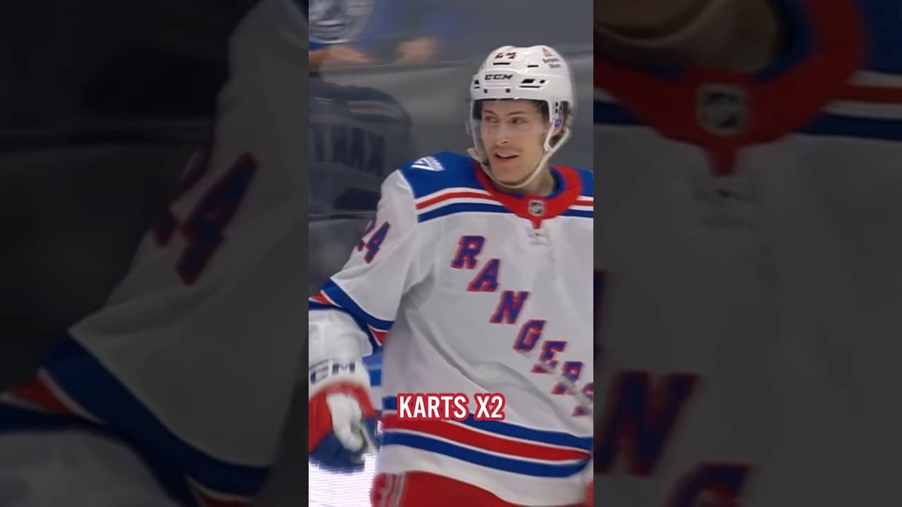 JUST LIKE THAT 🙂‍↕️ #nyrangers #nyr #hockey #nhl  #goal