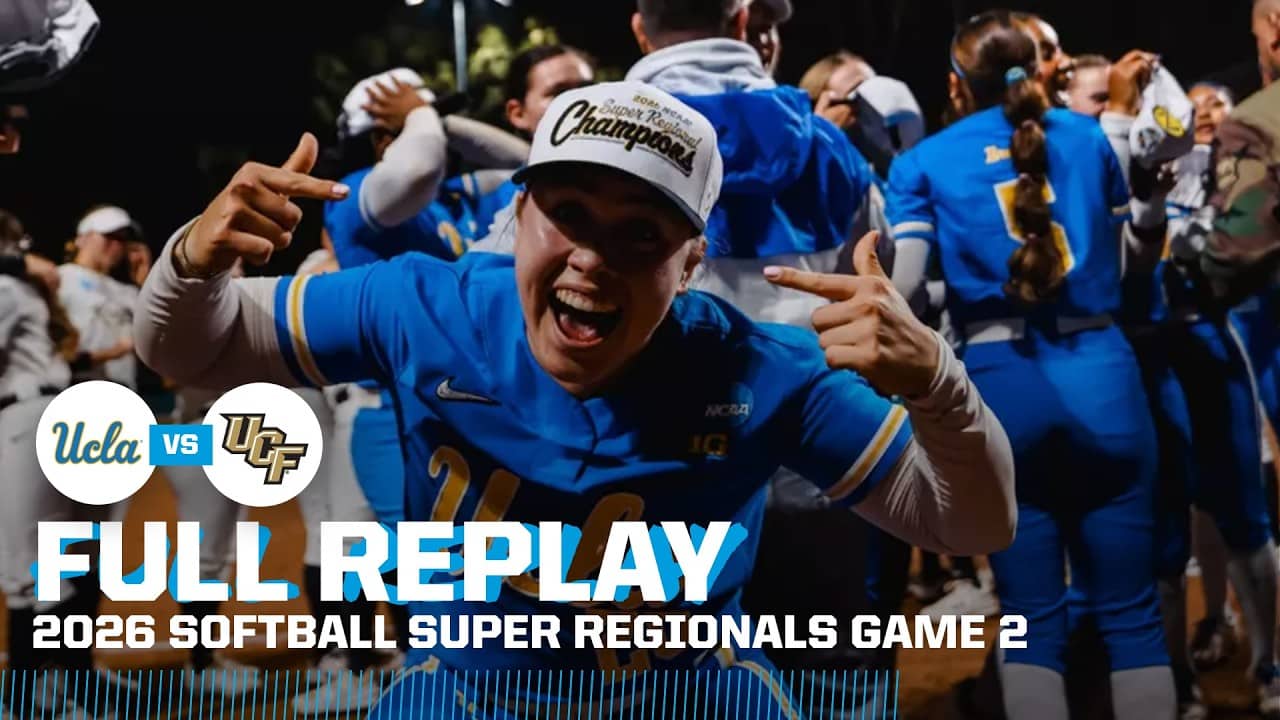 UCLA vs. UCF: 2026 NCAA softball super regionals Game 2 | FULL REPLAY