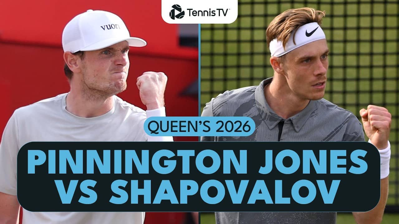Jack Pinnington Jones vs Denis Shapovalov | Queen's 2026 Highlights