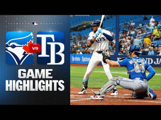 Blue Jays vs. Rays Game Highlights (5/4/26) | MLB Highlights
