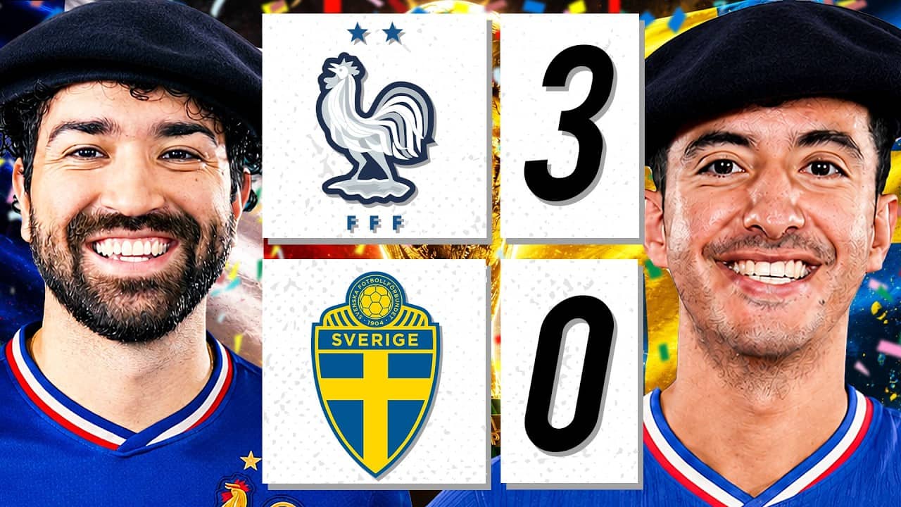 MBAPPE & OLISE MASTERCLASS! 🙌 FRANCE 3-0 SWEDEN (REACTION)