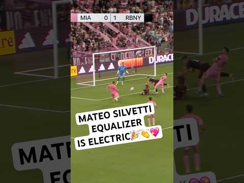 Silvetti CLUTCH TIME equalizer for @intermiamicf!🎉🍿