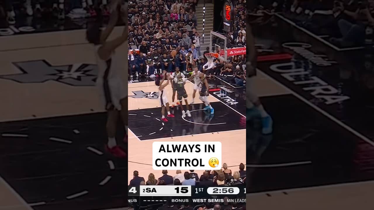Dylan Harper shows off the footwork