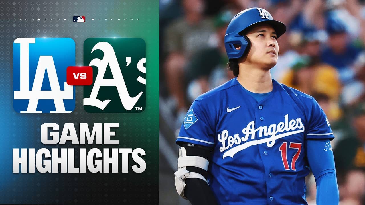 Dodgers vs. Athletics Game Highlights (6/29/26) | MLB Highlights