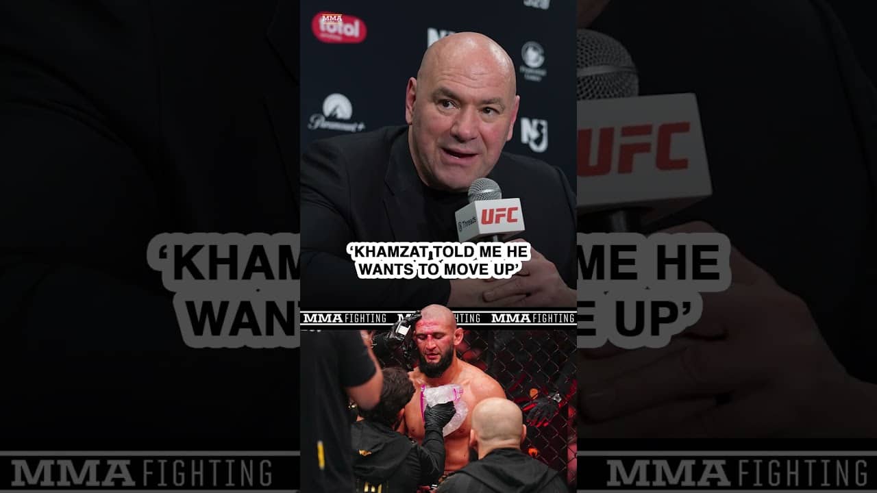 Dana White: Khamzat Chimaev 'wants to move up' after UFC 328 loss - MMA Fighting