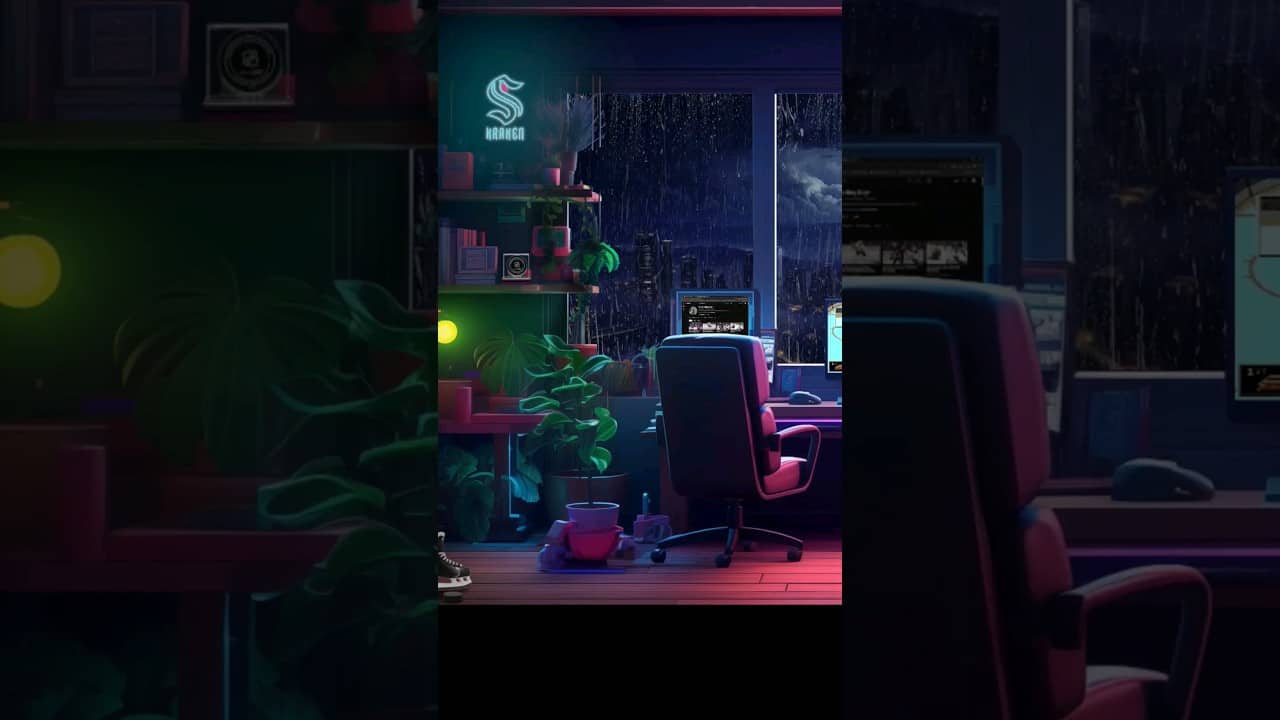 #seattle #kraken theme #cozy #gaming #nhl