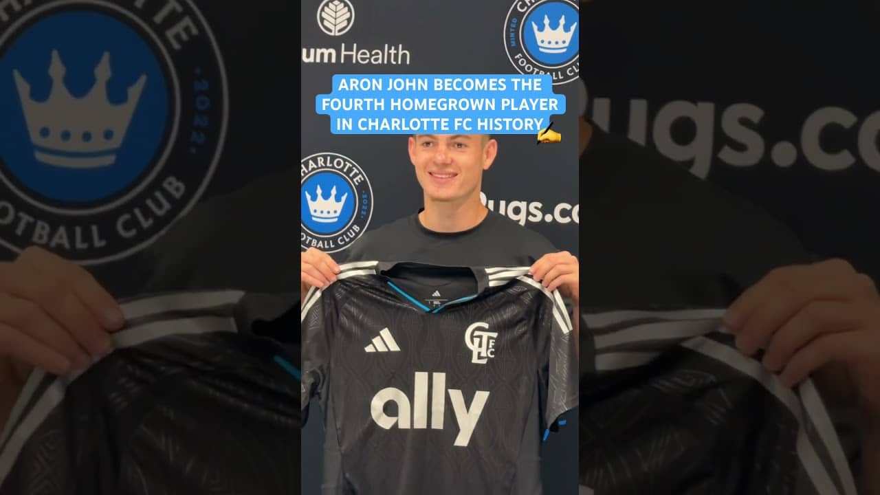 From pathway to paper ✍️ #mls #professional #contract #academy #charlottefc #signing