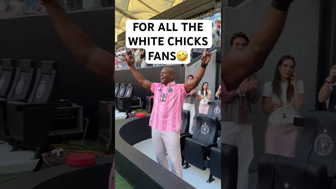 Terry Crews A THOUSAND MILES at Inter Miami!!🤣