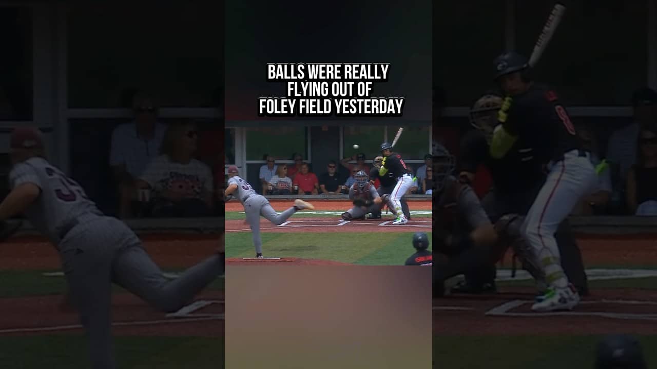 This was a wild scene. (It may have been edited slightly lol).  #baseball