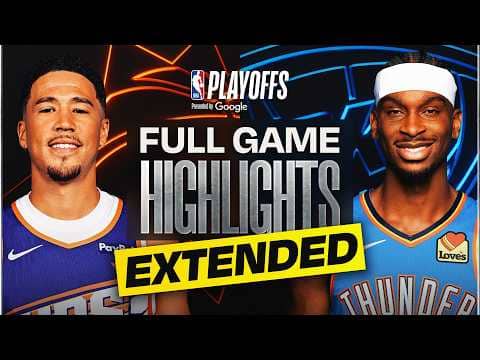 EXTENDED: #8 SUNS at #1 THUNDER | FULL GAME 1 HIGHLIGHTS | April 19, 2026