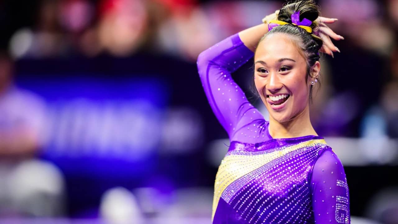 Perfect 10! Kailin Choi 2026 regional floor routine