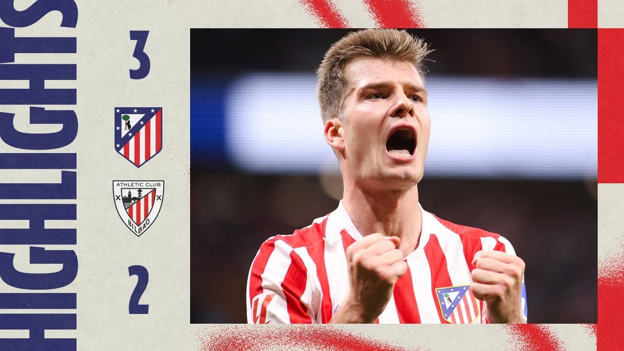 Atlético de Madrid 3-2 Athletic Club | ⚽ Griezmann & Sørloth (2) | HIGHLIGHTS, LaLiga - MD32