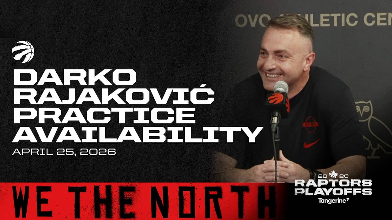 Darko Rajakovic | Playoff Practice | April 25, 2026
