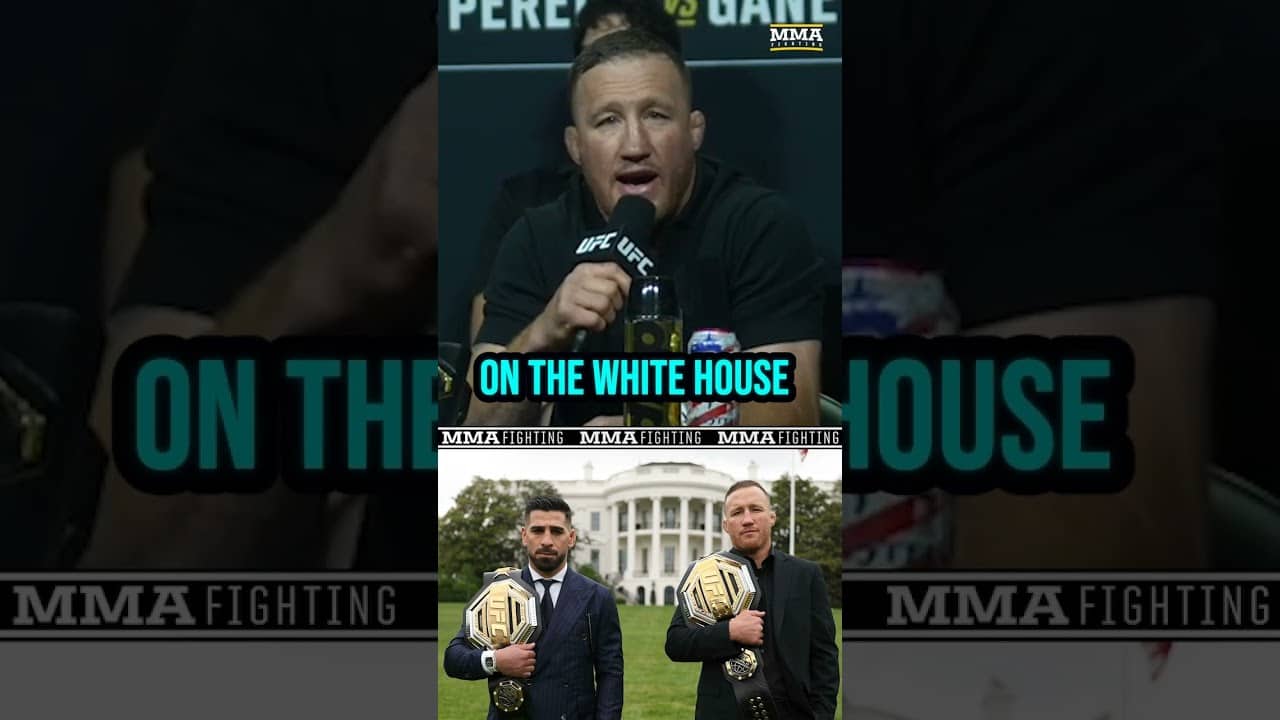 Justin Gaethje promises to throw 'missiles' at UFC White House | MMA Fighting
