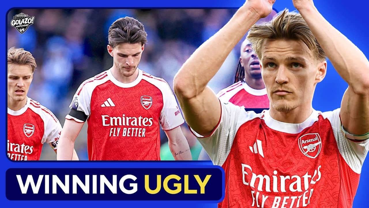 Arsenal LIMPING over the line, takes down Newcastle United
