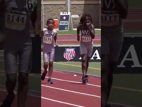 CRAZY Photo Finish in 10YO Boys Racewalk