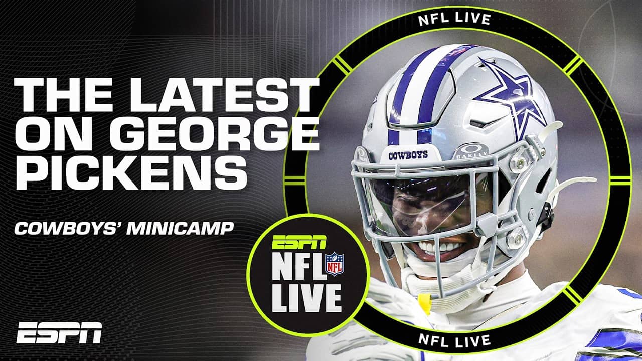 Will George Pickens attend Cowboys’ mandatory minicamp? 👀 + Giants updates | NFL Live