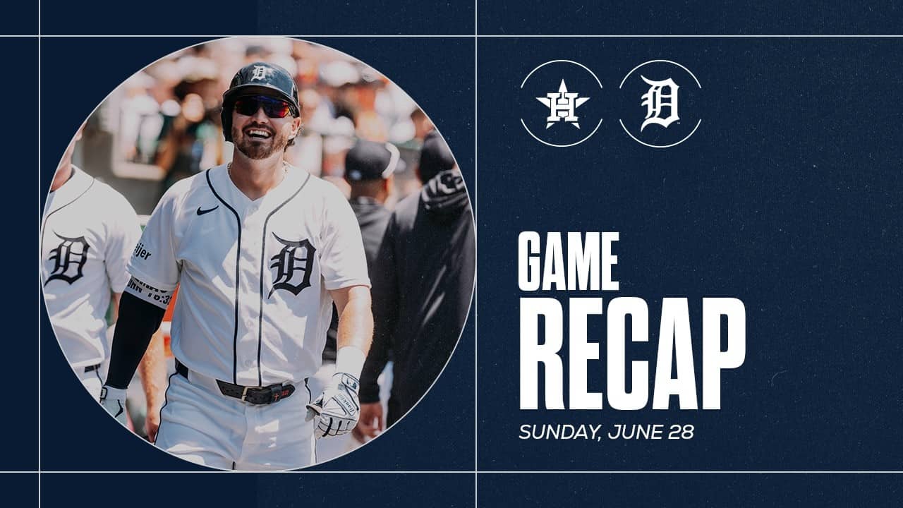 Astros vs. Tigers Highlights | 6/28/26