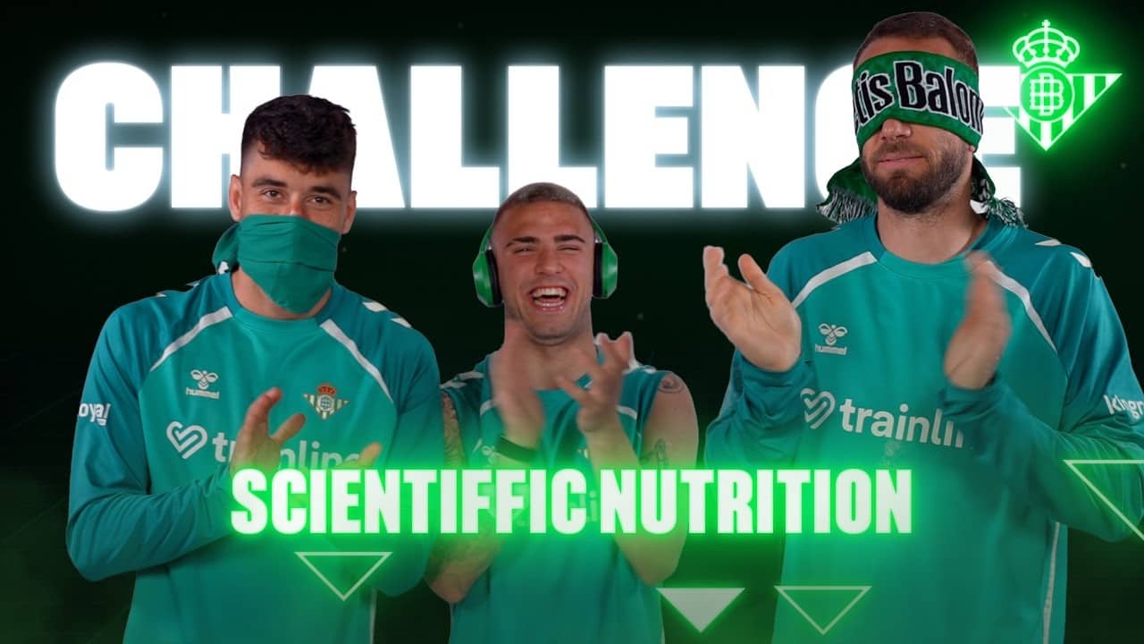 PAU LÓPEZ, MARC ROCA y PABLO GARCÍA en el reto de hacer un batido 🥛💪  | CHALLENGE | Real BETIS