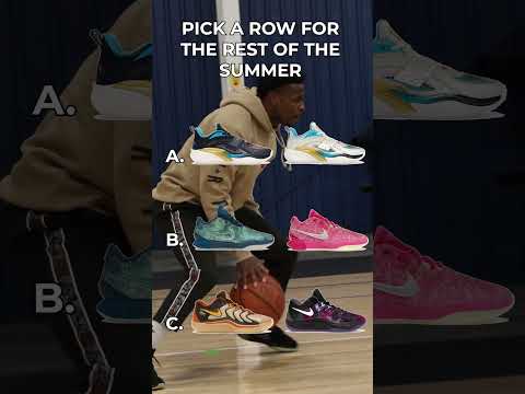 Pick A Row For The Rest Of The SUMMER! 👀🏀