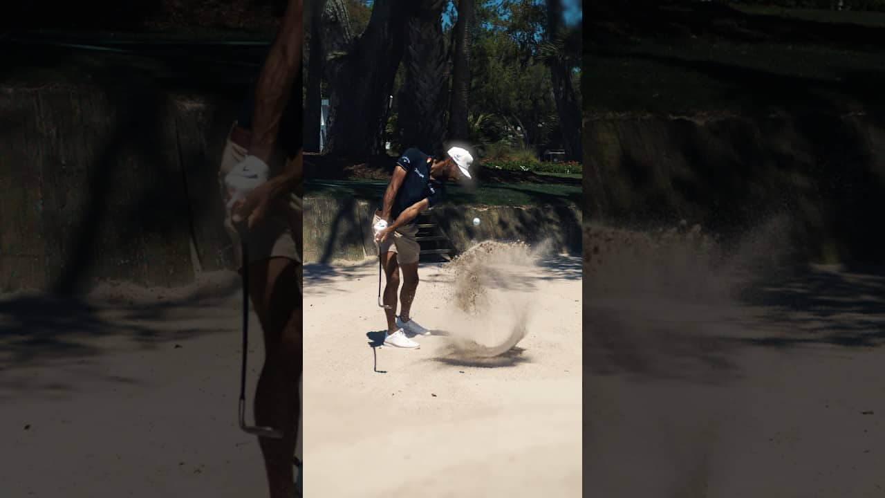 Akshay Bhatia with a mesmerizing 63 today at Harbour Town 🔥