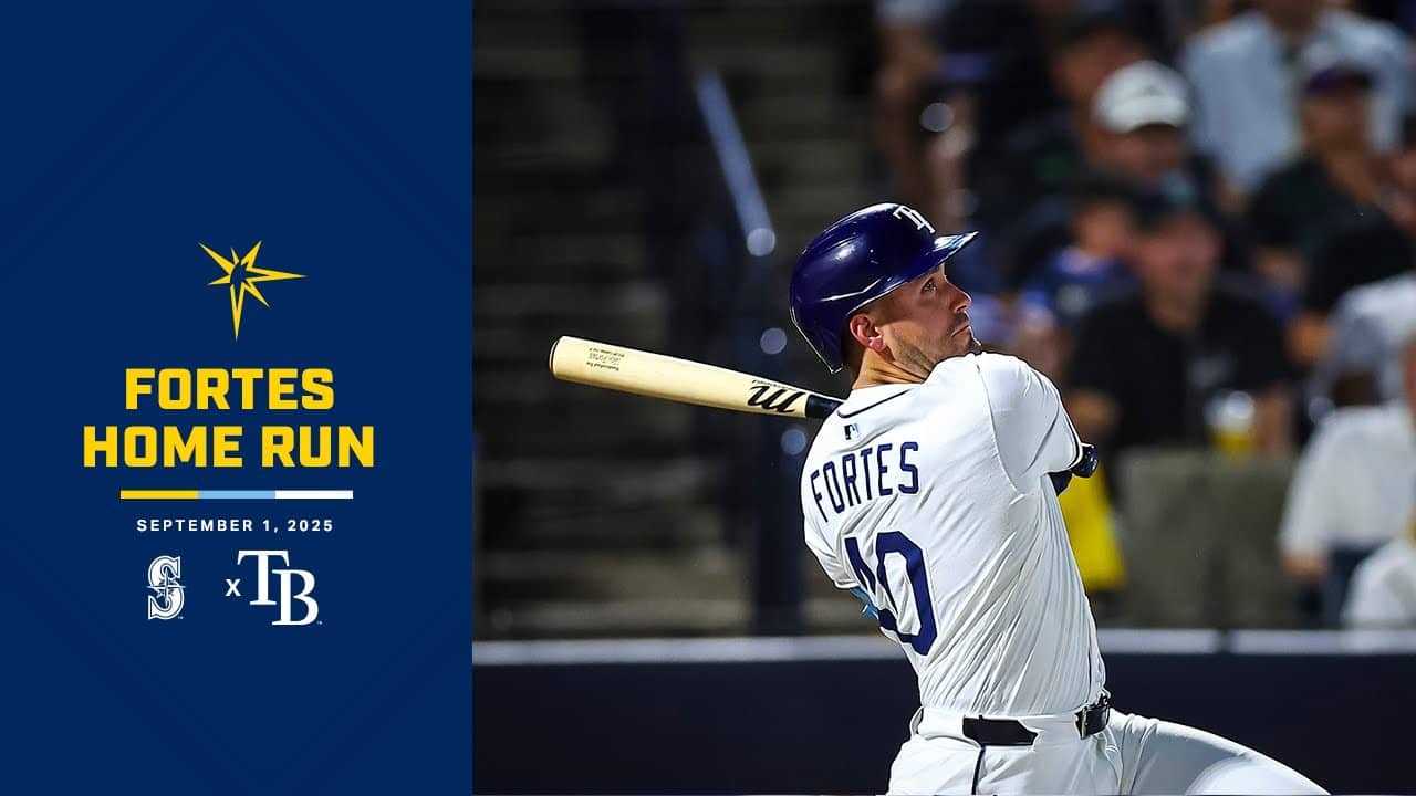 Nick Fortes Home Run vs Seattle on September 1