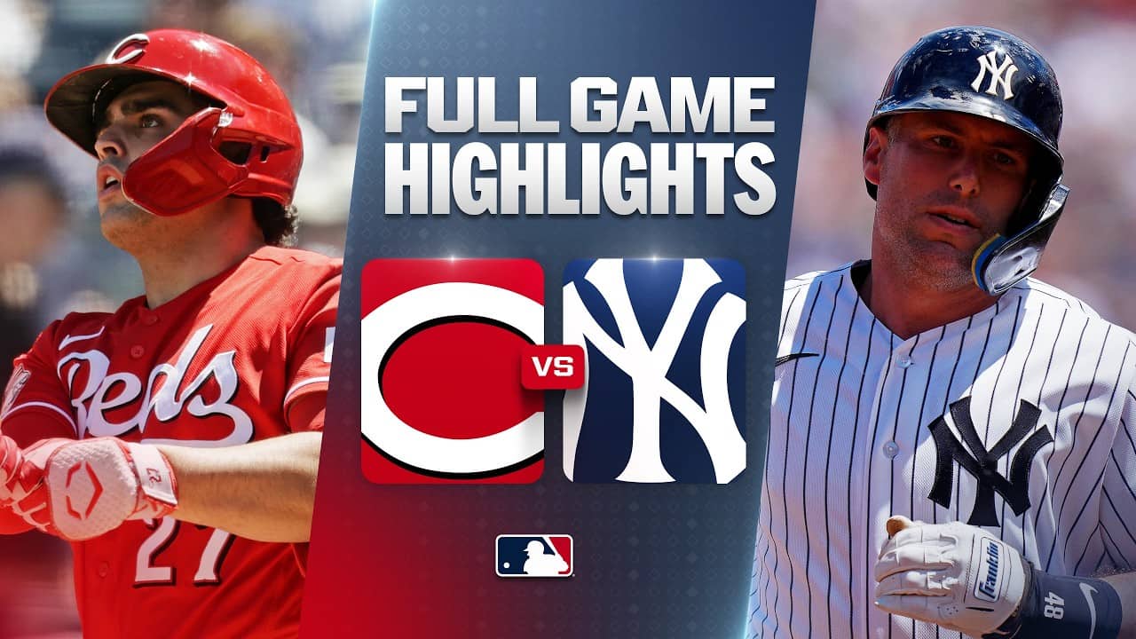 REDS vs. YANKEES Full Game Highlights (6/20/26) | MLB Highlights