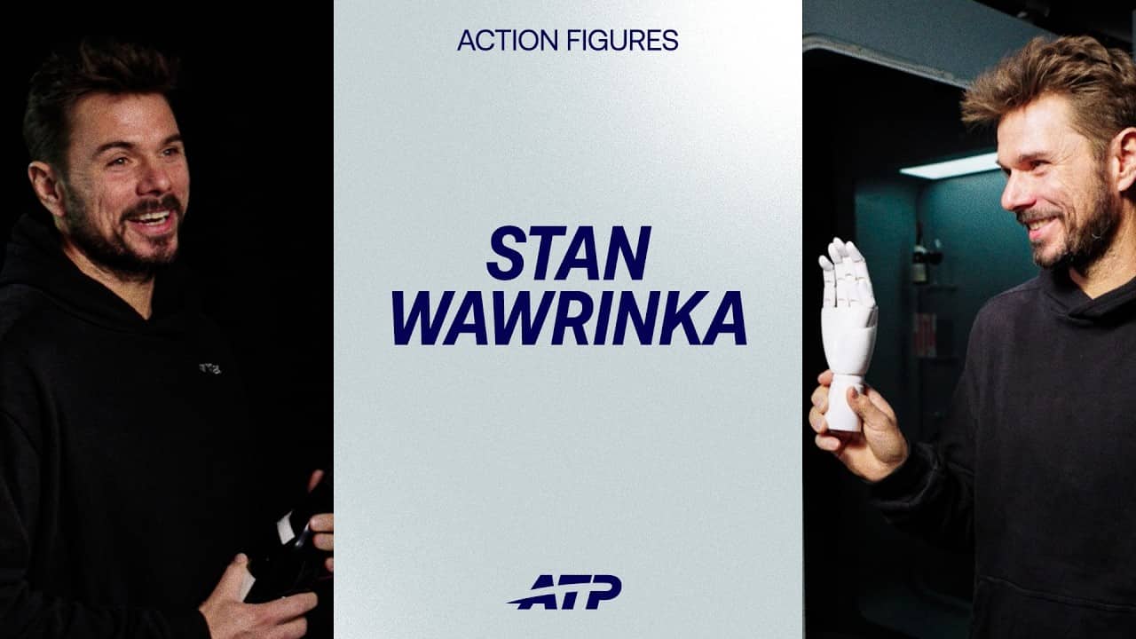 Stan Wawrinka Becomes An Action Figure 🧍‍♂️