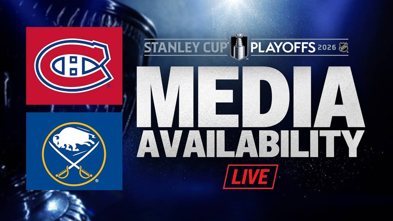 Montreal Canadiens @ Buffalo Sabres Game 6 Post-Game Media Availability