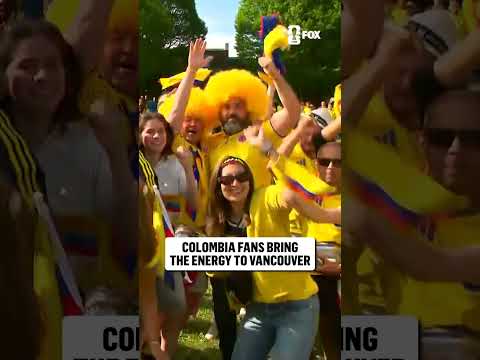 Colombia fans are SHOWING OUT ahead of their match vs Switzerland