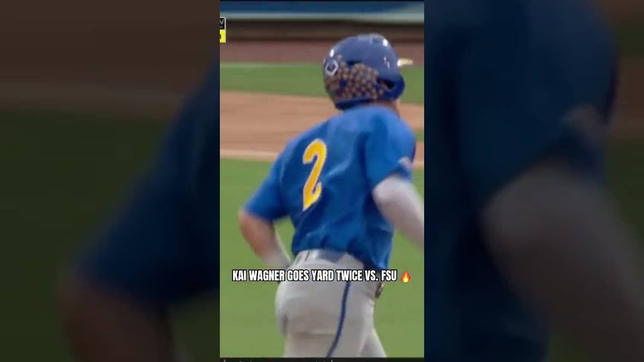 Kai Wagner came through clutch 🔥 #pittpanthers #accbaseball #collegebaseball
