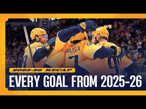Highlights | All 242 Preds Goals From The 2025-26 Season 🚨