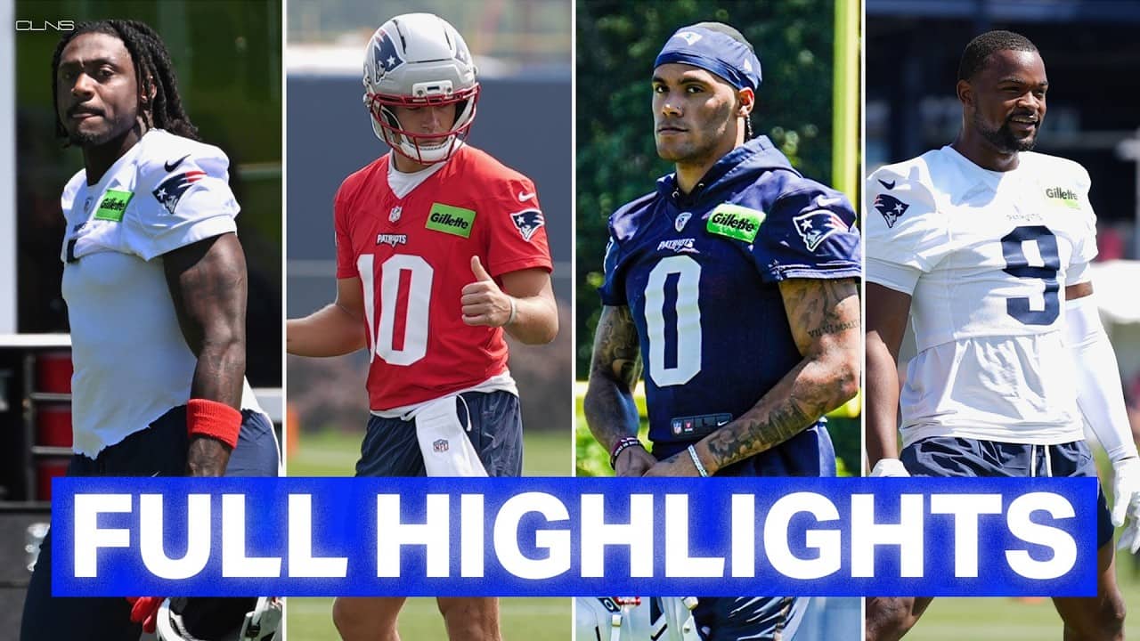 HIGHLIGHTS: Drake Maye to A.J. Brown, Christian Gonzalez and more | Minicamp Day 1
