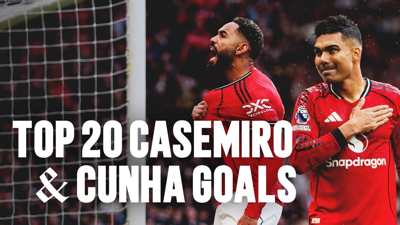 Top 20 Casemiro & Cunha Goals!