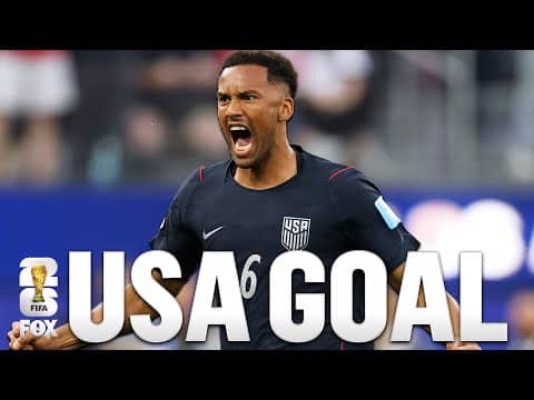 Auston Trusty scores from corner to put United States ahead of Türkiye 🇺🇸