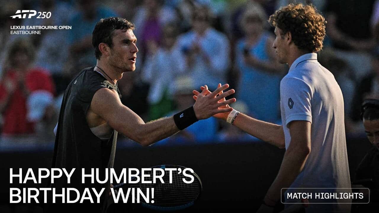 Ugo Humbert vs Jack Draper Highlights | Eastbourne 2026 Semi-finals