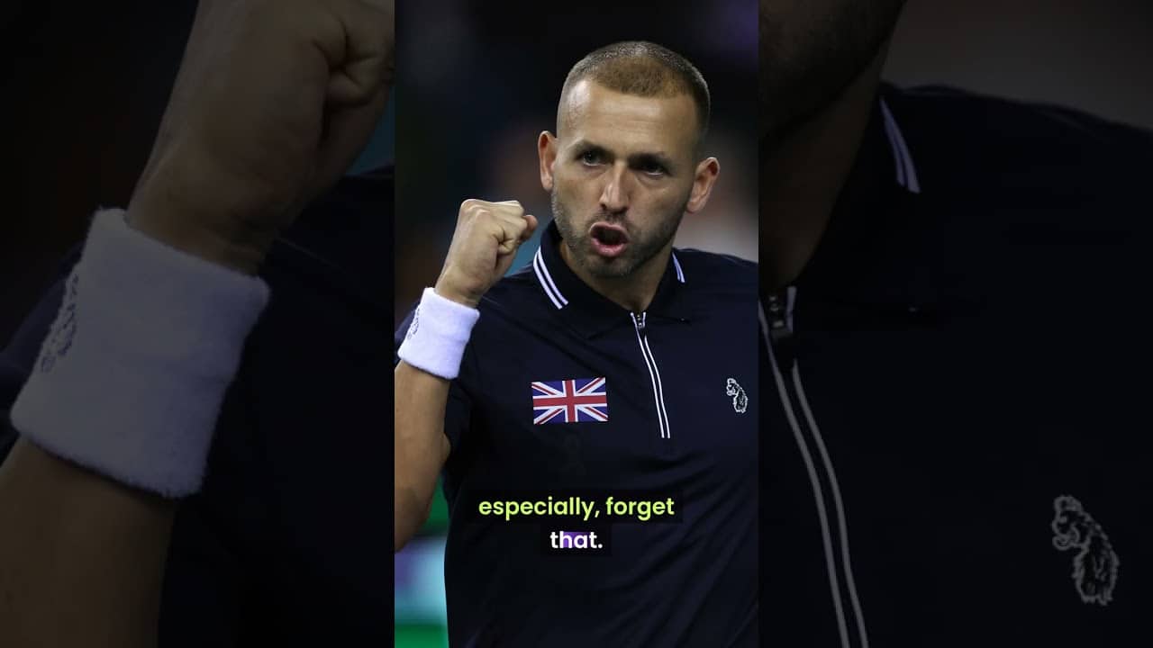 The party's nearly over for Dan Evans. Would you like to see him get a WImbledon wildcard?