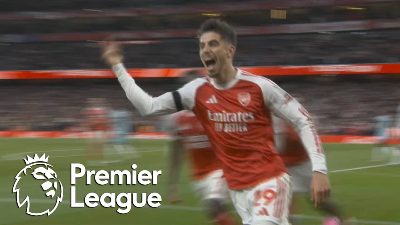 Kai Havertz rises highest to give Arsenal 1-0 lead over Burnley | Premier League | NBC Sports