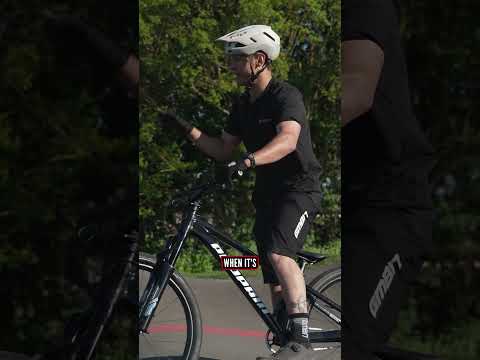 Pump track practice! 💪⁠