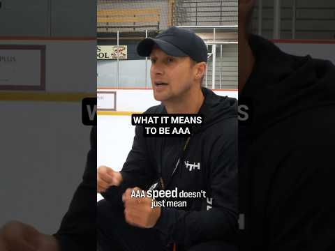 WHAT IT MEANS TO BE AAA #hockeycoaching #hockeytraining