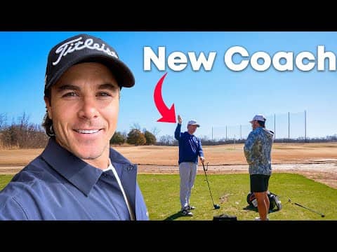 My First Lesson With My New Golf Coach 