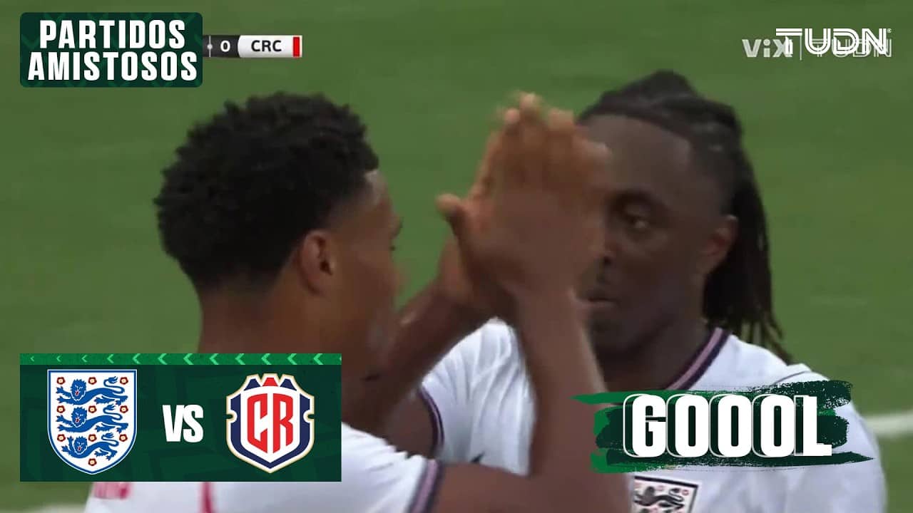 ¡GOLAZO de Watkins! | Inglaterra 3 - 0 Costa Rica | Amistoso  -Rumbo al Mundial 2026 | TUDN