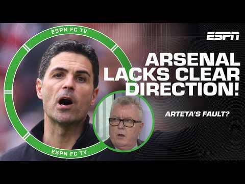 Steve Nicol places blame on Arteta for Arsenal’s loss: They have NOTHING going forward! | ESPN FC