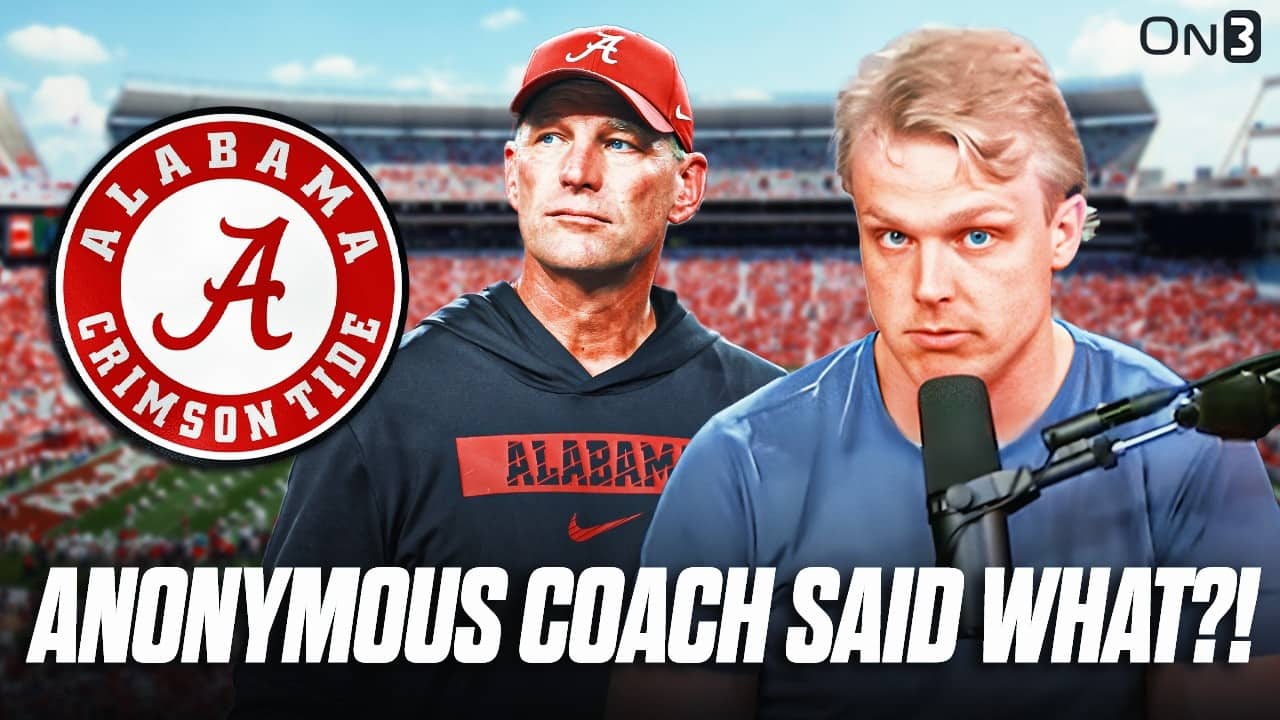 Anonymous Coach Said WHAT About Alabama Crimson Tide Football?