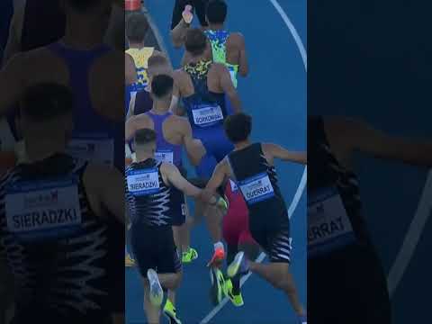 1:45.58! Ben Pattison claims the men's 800m at the Irena Szewińska Memorial