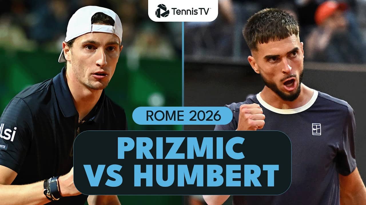 Dino Prizmic vs Ugo Humbert Highlights | Rome 2026