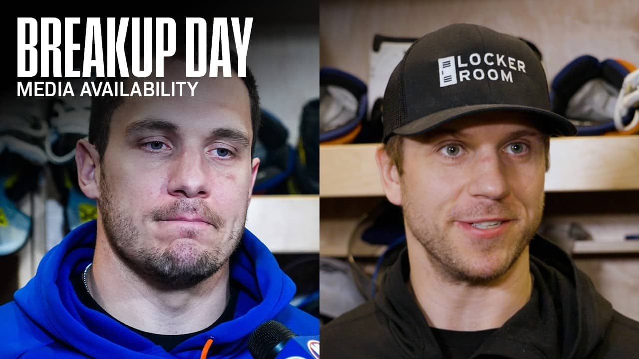 New York Islanders 25-26 Breakup Day Availabilities - Bo Horvat & Brayden Schenn