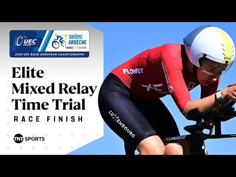 WHAT A WIN! 🔥 | Elite Mixed Relay Time Trial | 2025 UEC Road European Championships